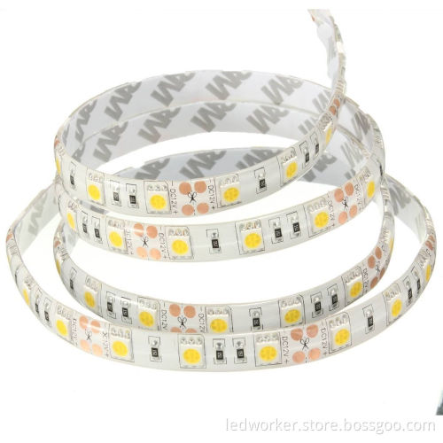 12V/24V Waterproof RGB CCT RGBCCT RGBW RGBWW LED Strip Lights - 5M 60LED Flexible Tape